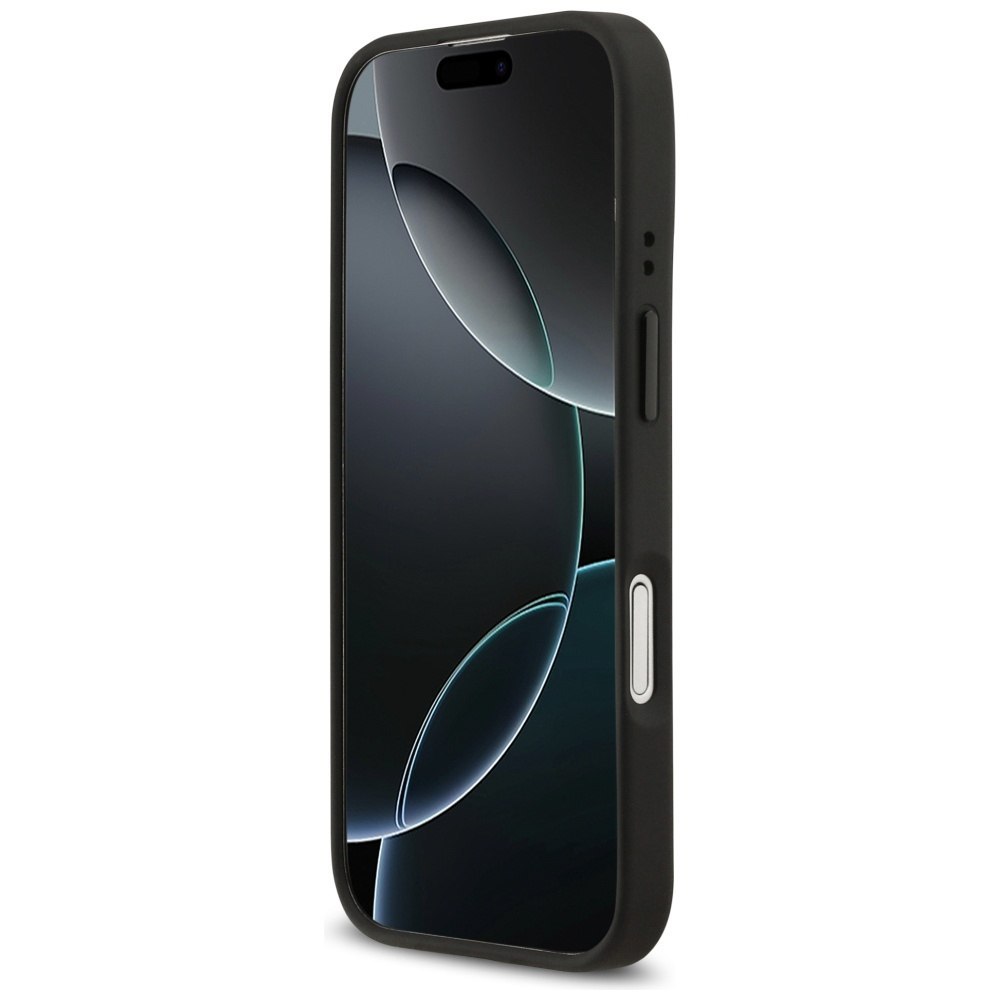 Etui BMW M Perforated Stripe Logo MagSafe do iPhone 17 czerwony